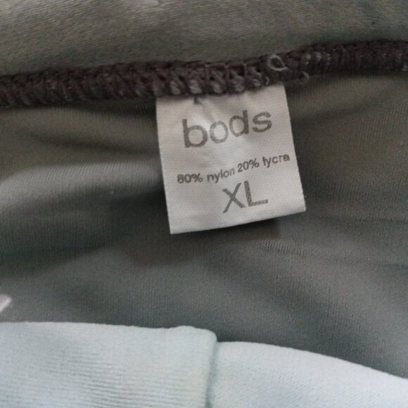 VINTAGE REAR LOGO "BODS" GRAY SWIM BRIEF, ASIAN SIZE "XL" US "32" (Pre-Owned) - Picture 4 of 9